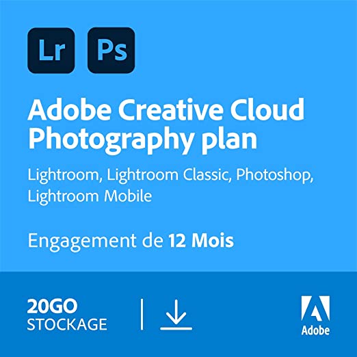 Photoshop + Lightroom - meilleur logiciel de retouche photo
